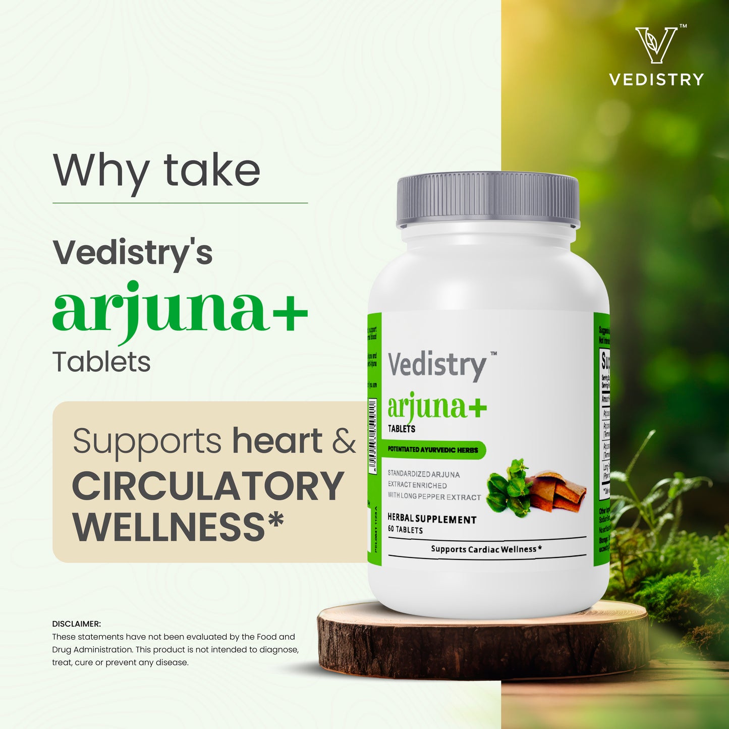 Vedistry arjuna+ Tablets