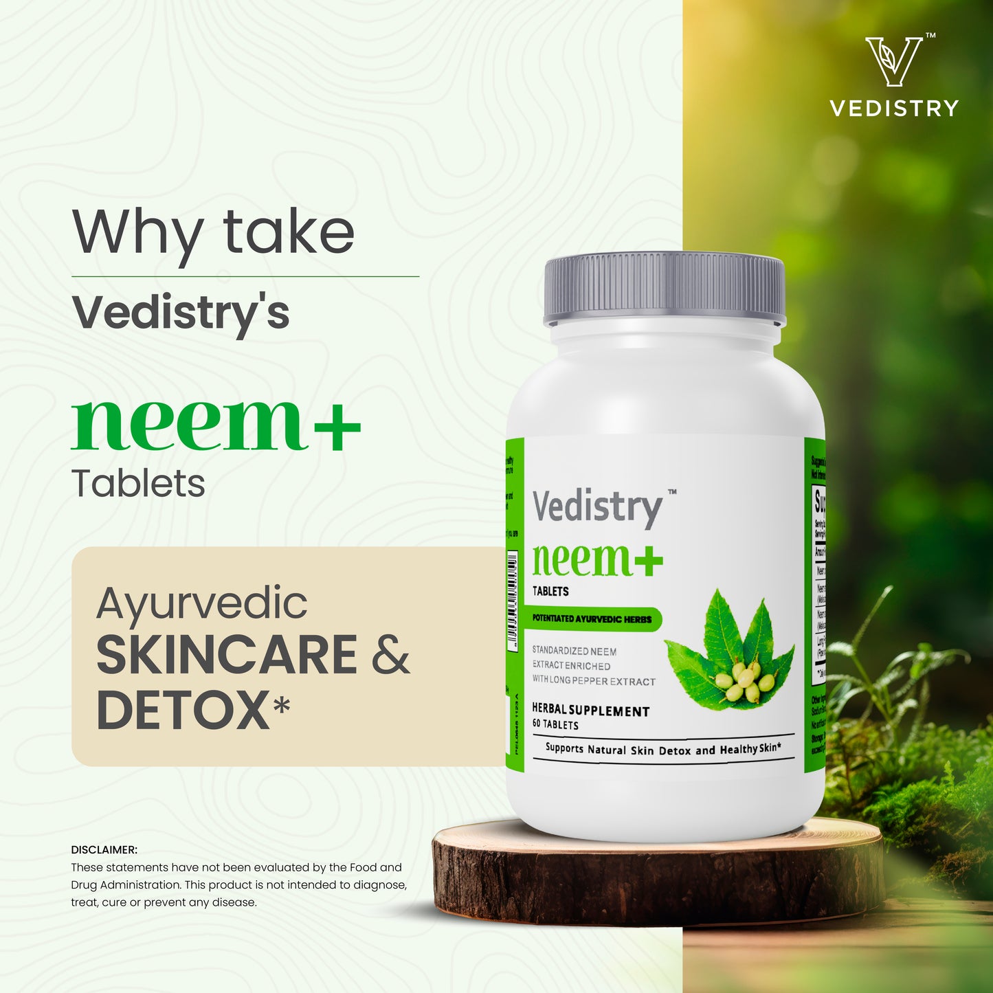 Vedistry neem+ Tablets