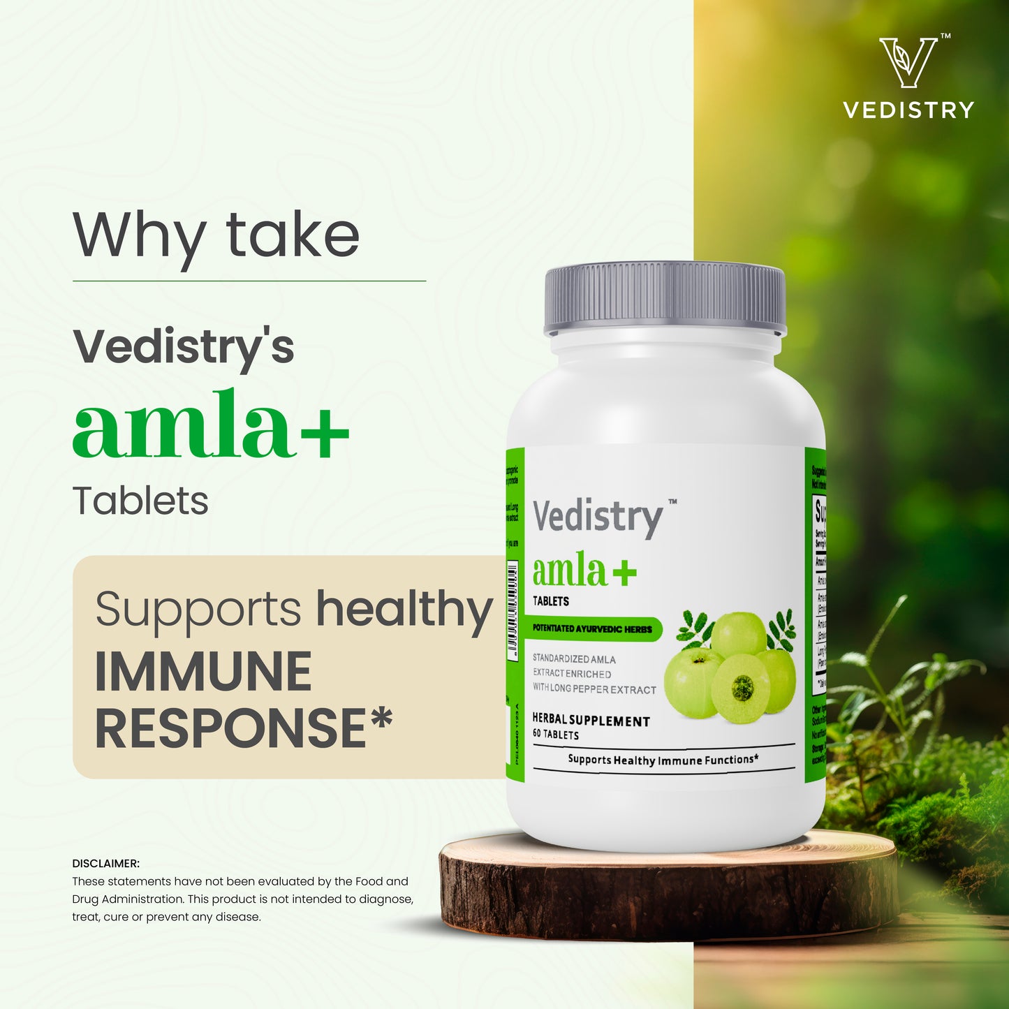 Vedistry Amla+ Tablets