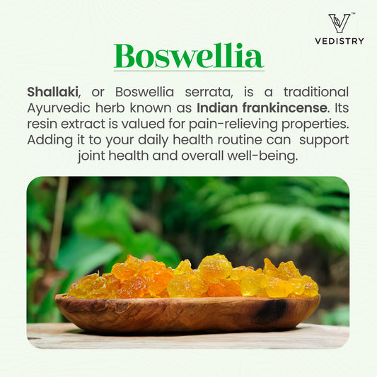 Vedistry shallaki+ Boswellia Tablets