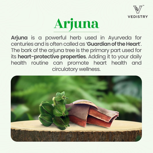 Vedistry arjuna+ Tablets