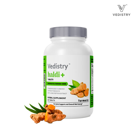Vedistry Haldi+ (Turmeric) Tablets
