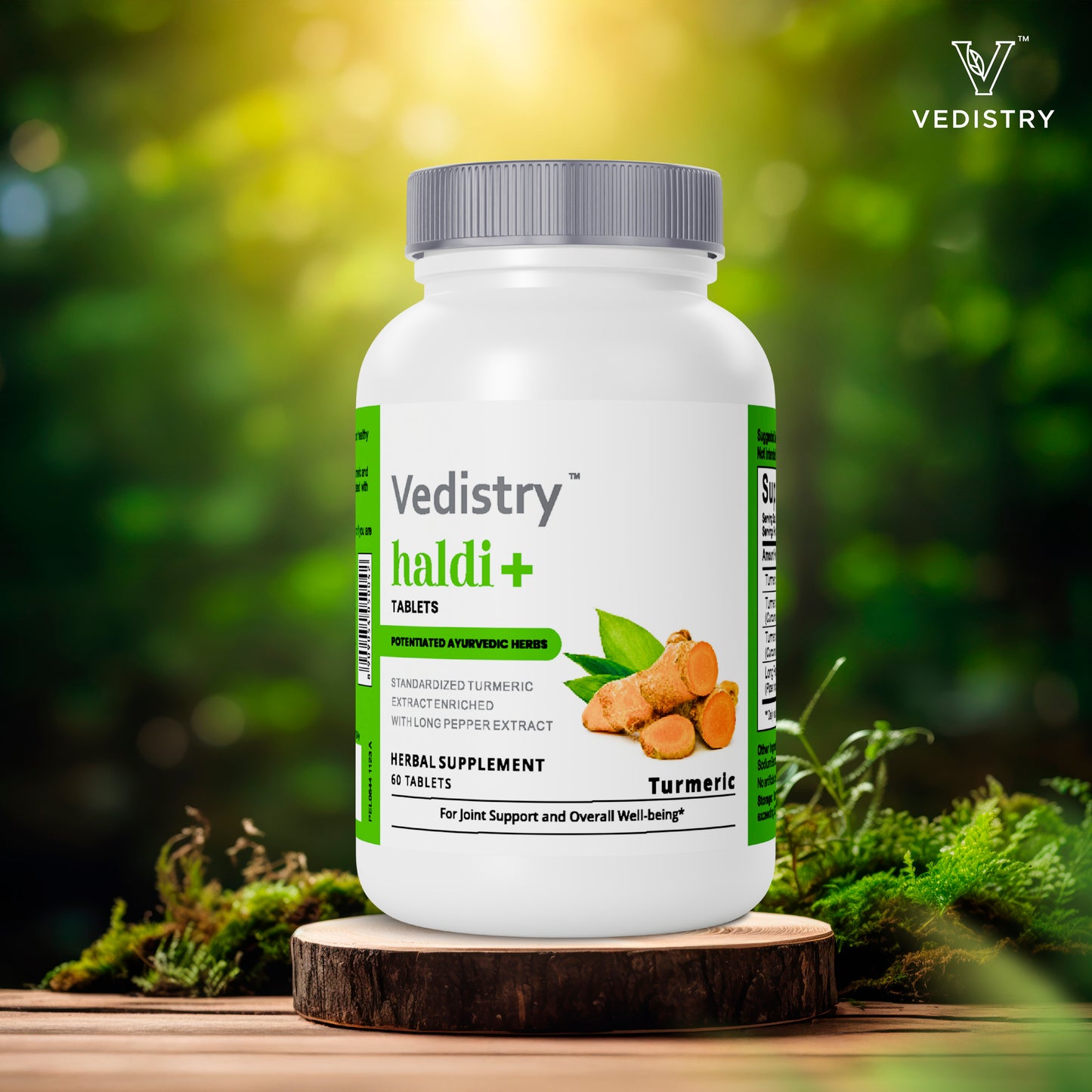 Vedistry Haldi+ (Turmeric) Tablets