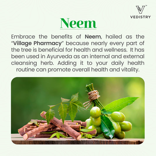 Vedistry neem+ Tablets