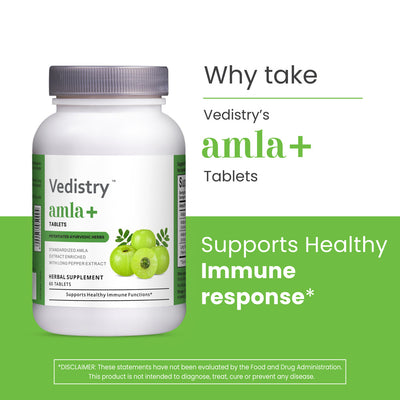 Vedistry Amla+ Tablets