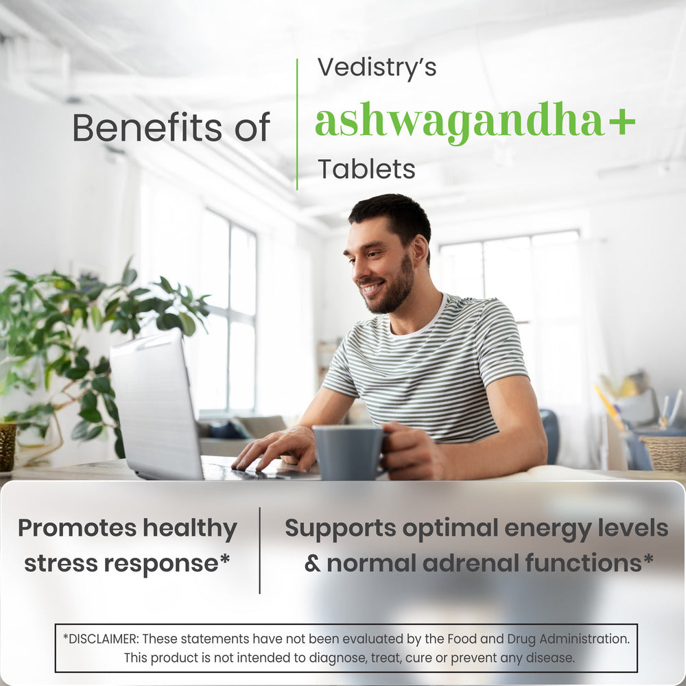 Vedistry Ashwangandha+ Tablets