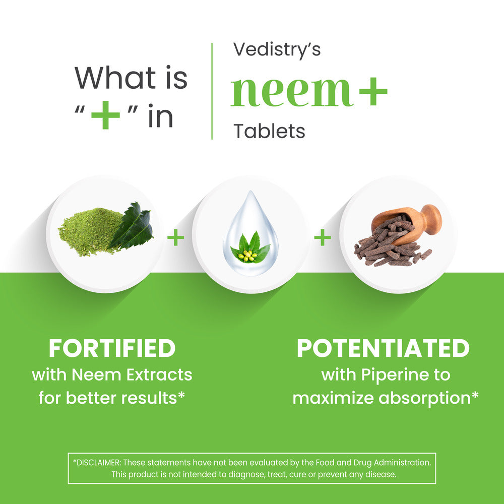 Vedistry neem+ Tablets