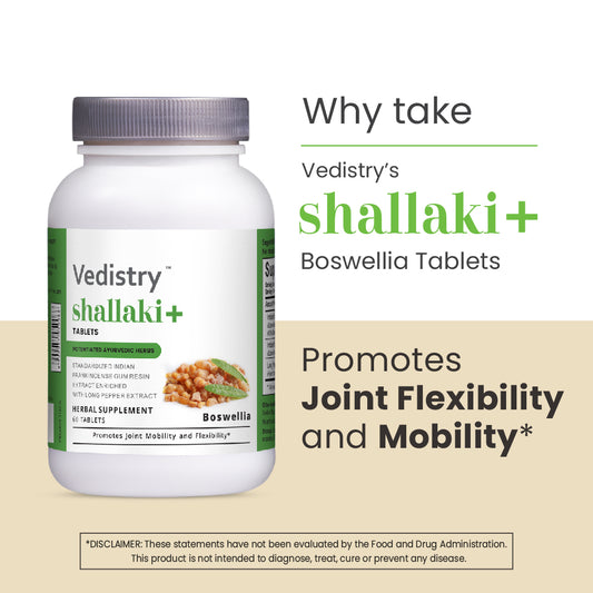 Vedistry shallaki+ Boswellia Tablets